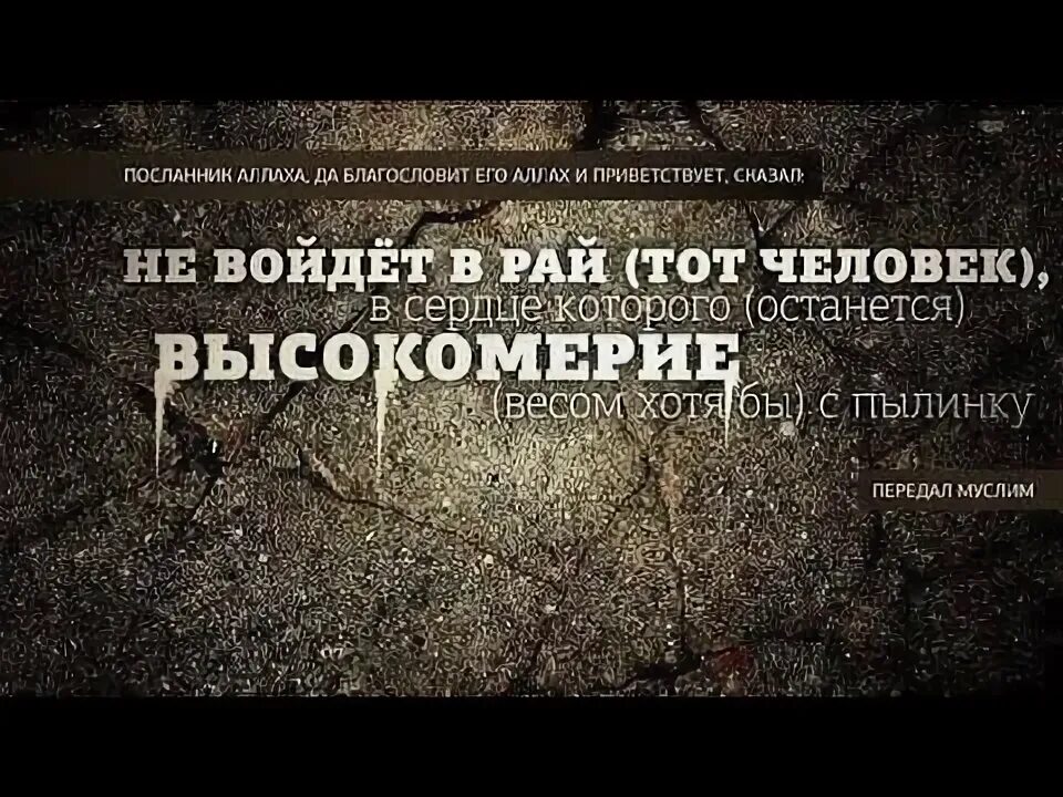 Хадис про сплетников. Хадис про рай. Знания в исламе. Рай находится под ногами матерей. Высокомерие в исламе.