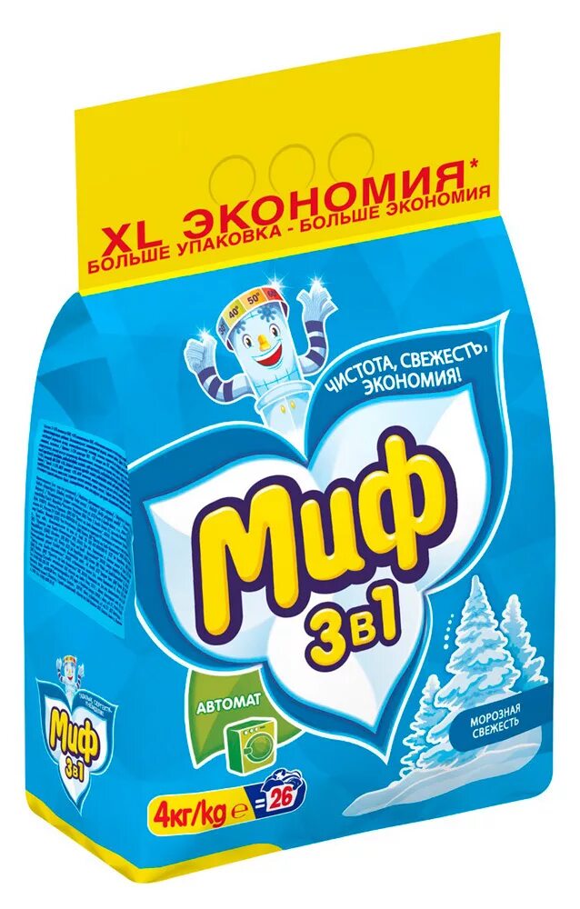 Миф для цветного белья. Стиральный порошок миф 3в1 &quot;морозная свежесть&quot;, автомат. порошок миф аквапудра морозная свежесть. миф аквапудра стиральный порошок. миф 3 в 1 морозная свежесть.