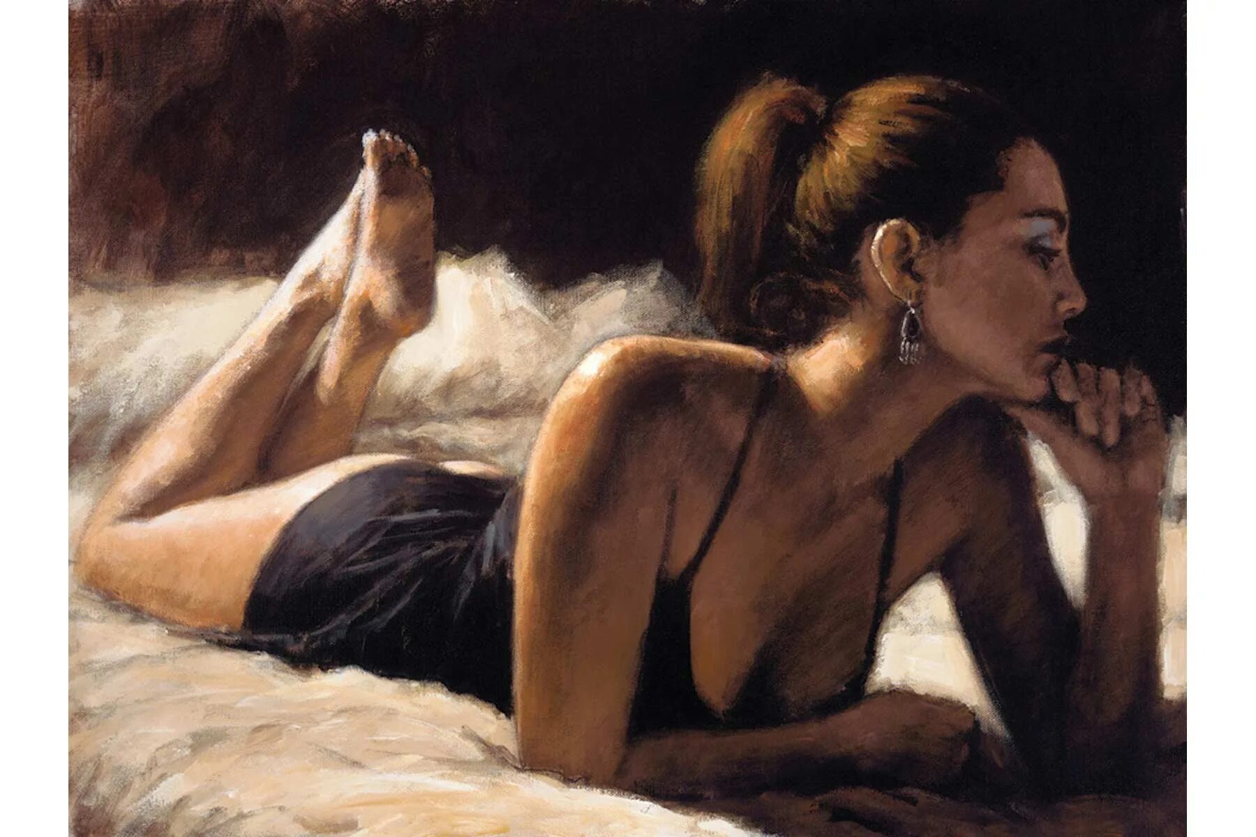 Страстная натура или больная душа. Художник Фабиан Перез (Fabian Perez). Аргентинский художник Фабиан Перез. Фабиан Перез портреты. Фабиан Перез художник картины.