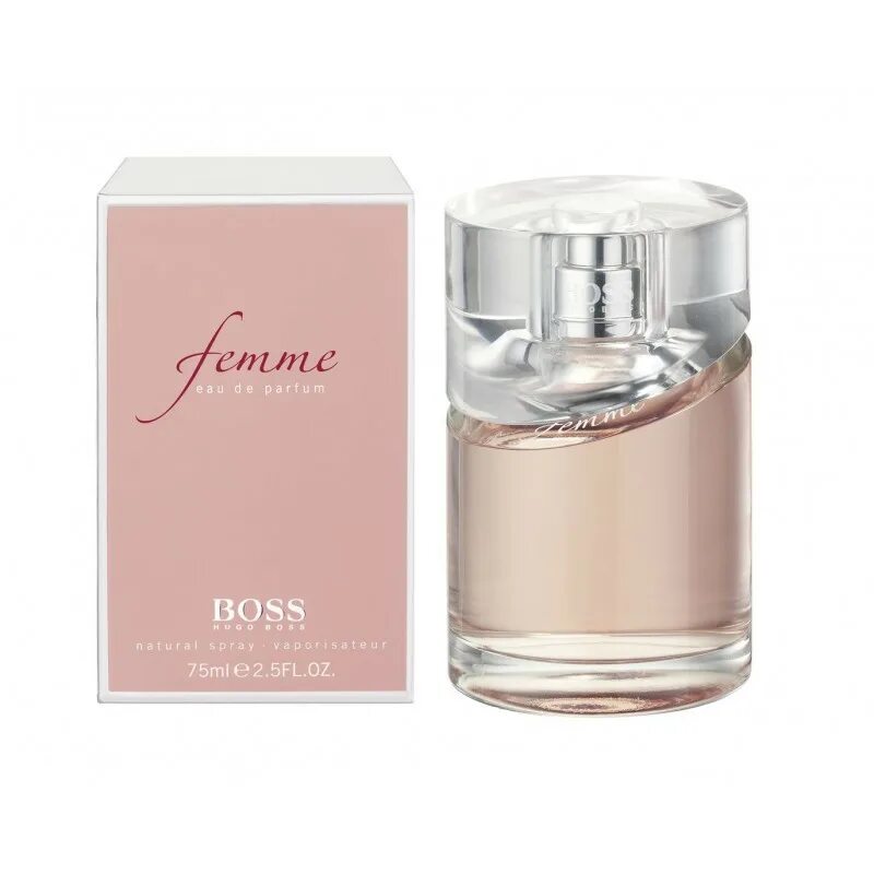 Hugo Boss Boss femme, 75 ml. Hugo Boss femme EDP 75ml. Hugo Boss femme (женские) 75ml. Boss femme (l) 75ml EDP. Хьюго босс фемме