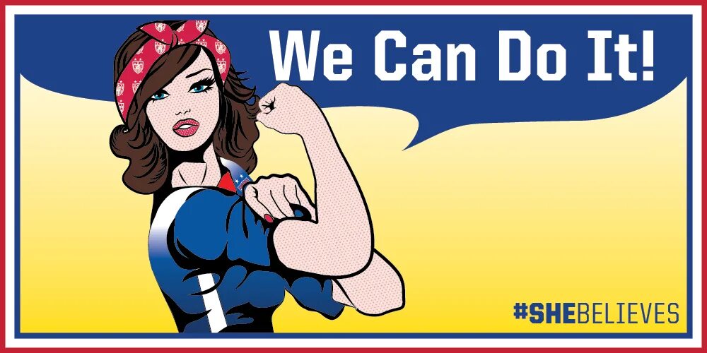 We can do it all. Girlpower плакат. плакат you can do. постер we can do it. плакат i can do it.
