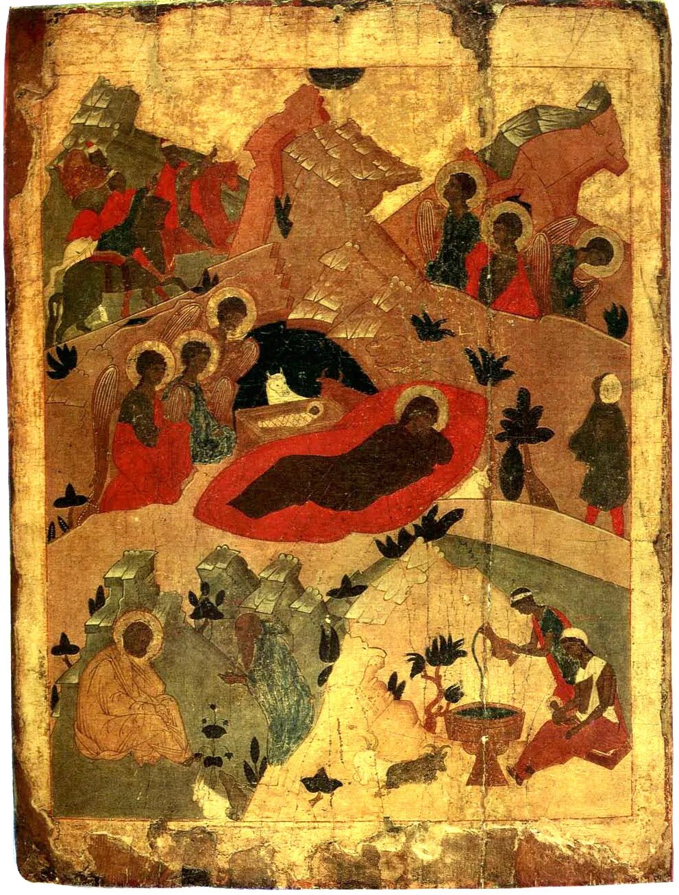 андрей рублёв рождество христово икона. рождество икона андрей рублев. икона рождества христова андрея рублева хорошее качество. рождество христово икона византия. андрей рублёв андрей рублёв икона «рождество христово».