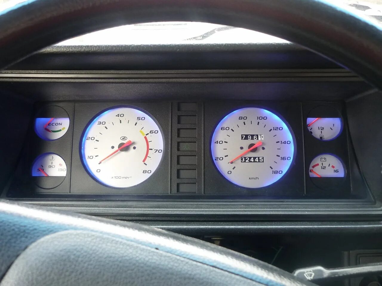 Шкалы приборов - Lada 2107, 1,5 л, 2008 года тюнинг DRIVE2