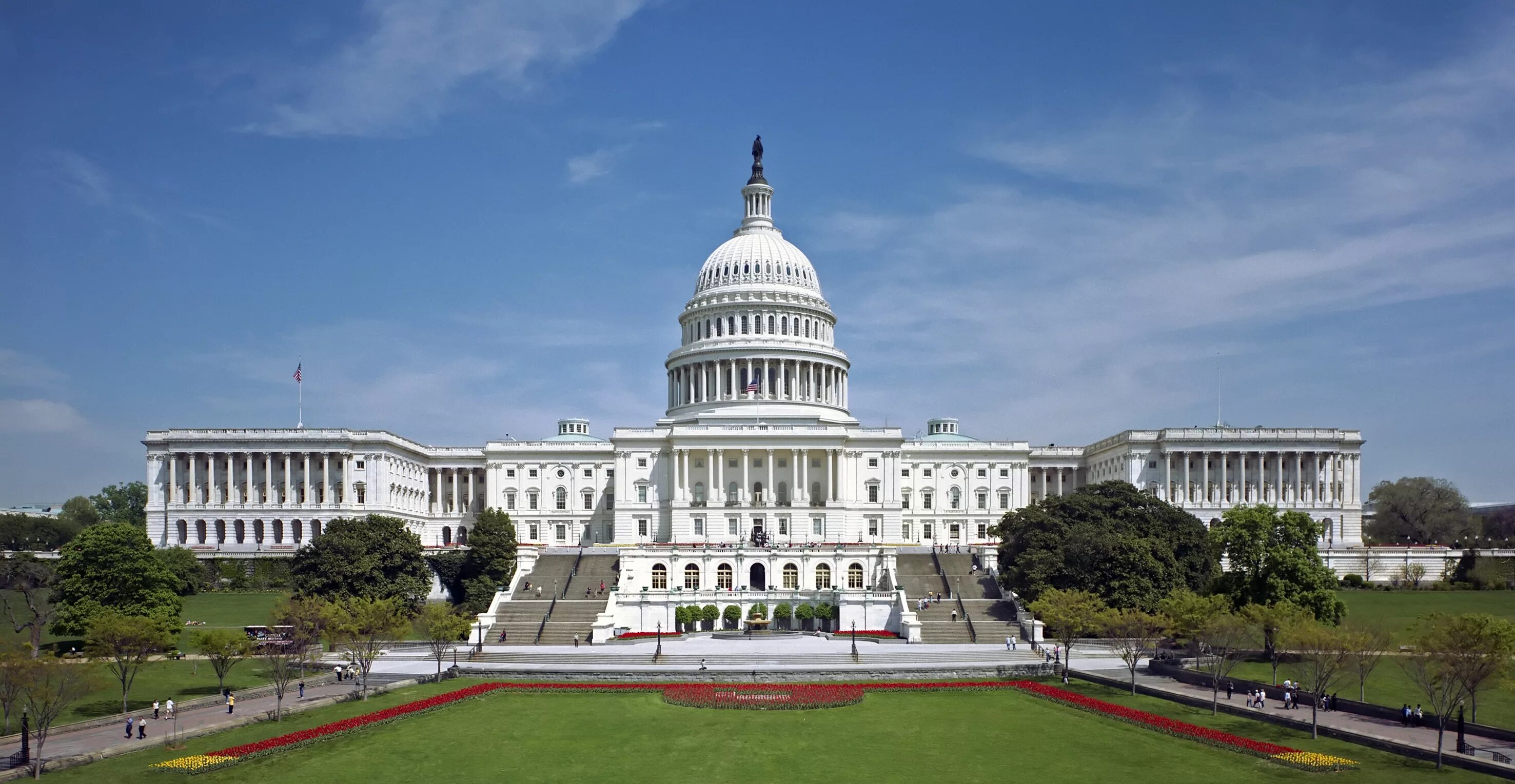 Конгресс США, Капитолий, Вашингтон. Белый дом и Капитолий в Вашингтоне. Капитолий США 1793. Белый дом (the White House), Вашингтон.