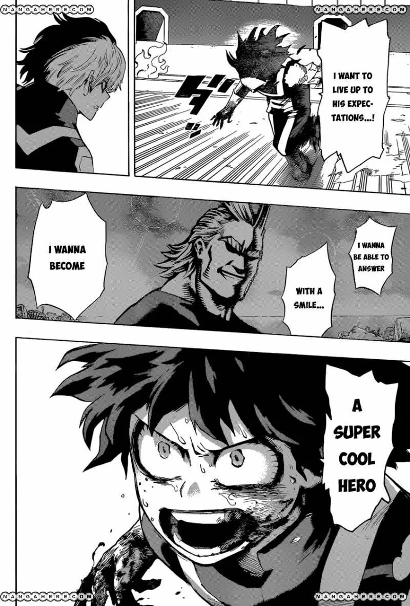 My hero academia читать