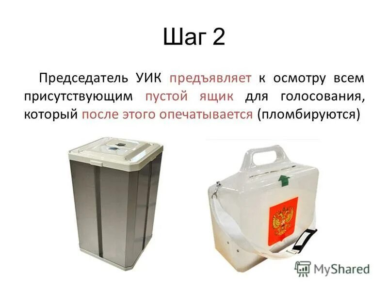 вскрытие переносных ящиков для голосования. в какое время должны опечатываться пустые переносные.