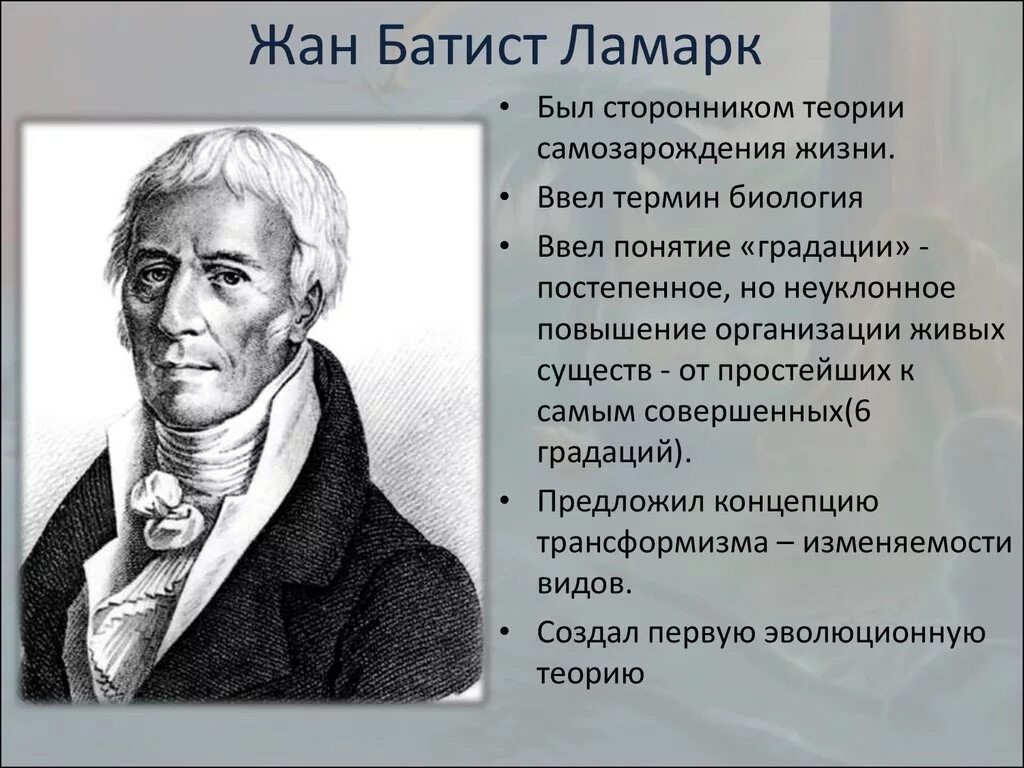 Ламарк вклад в биологию кратко. Жан батист ламарк вклад. Жан-батист ламарк (1774-1829). Жан батист ламарк открытия в биологии. Ламарк вклад в биологию кратко.