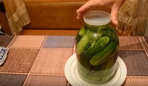 Банка для засолки огурцов