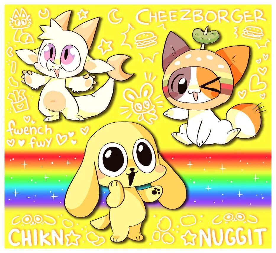 Chicken Nugget персонажи. Chikn nuggit Айскрим. @Chikn.nuggit Art. Chicken Nugget персонажи арты.