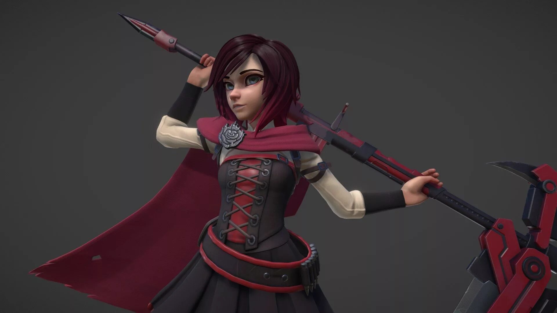 Руби д. Руби Роуз модель. RWBY Руби модель. Ruby Rose RWBY 3d. Skuddbutt Ruby Rose.