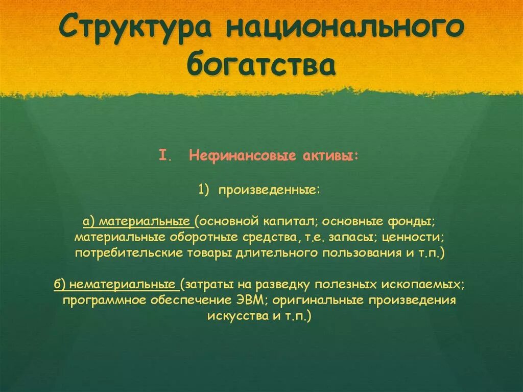 Национальное богатство активы. Структура национального богатства. Состав национального богатства. Структура национального богатства РФ. Виды национального богатства.