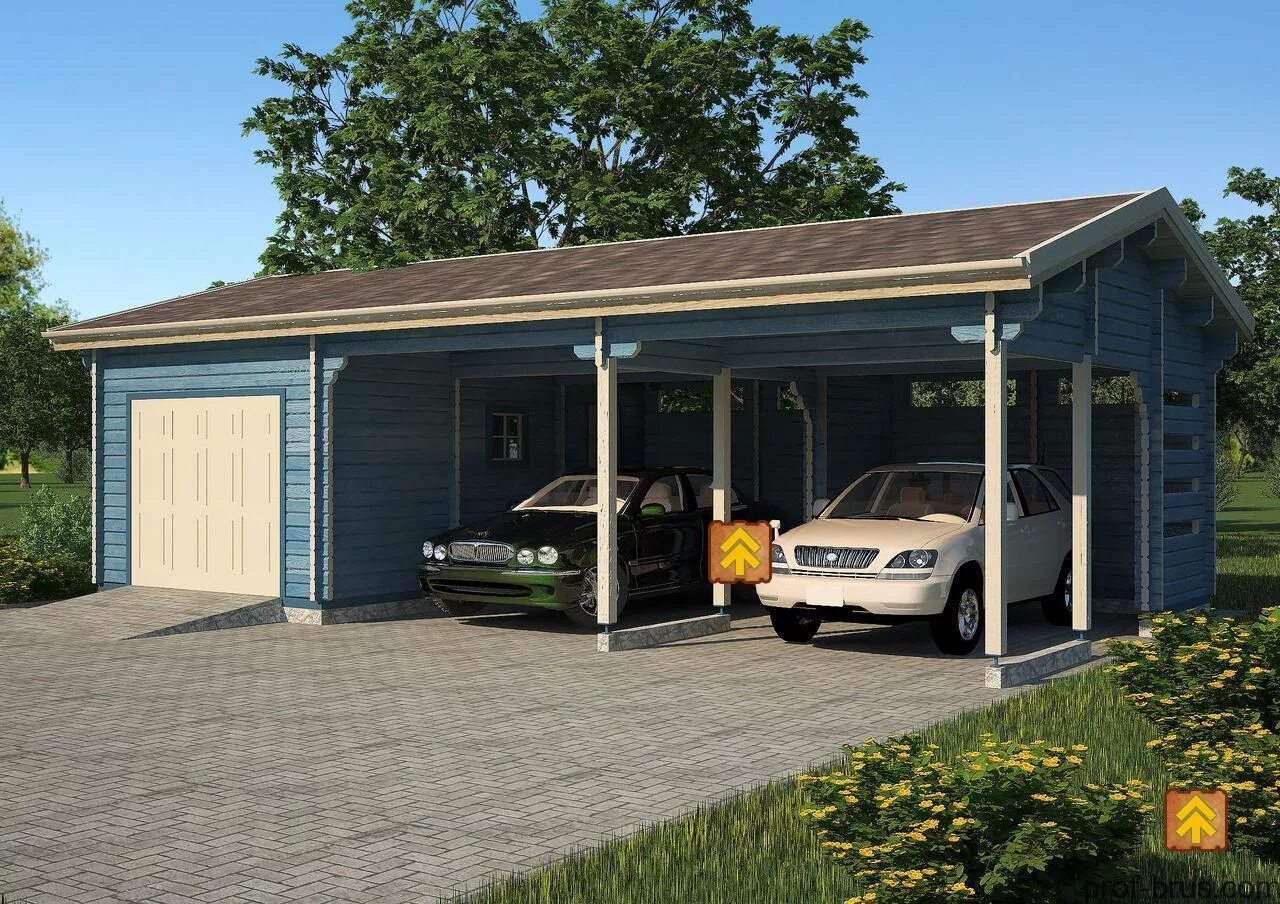 Проект гаража с навесом. Проект гаража. Гараж с навесом и хозблоком. Гараж с хозблоком 80 кв. Каркасный дом с гаражом.