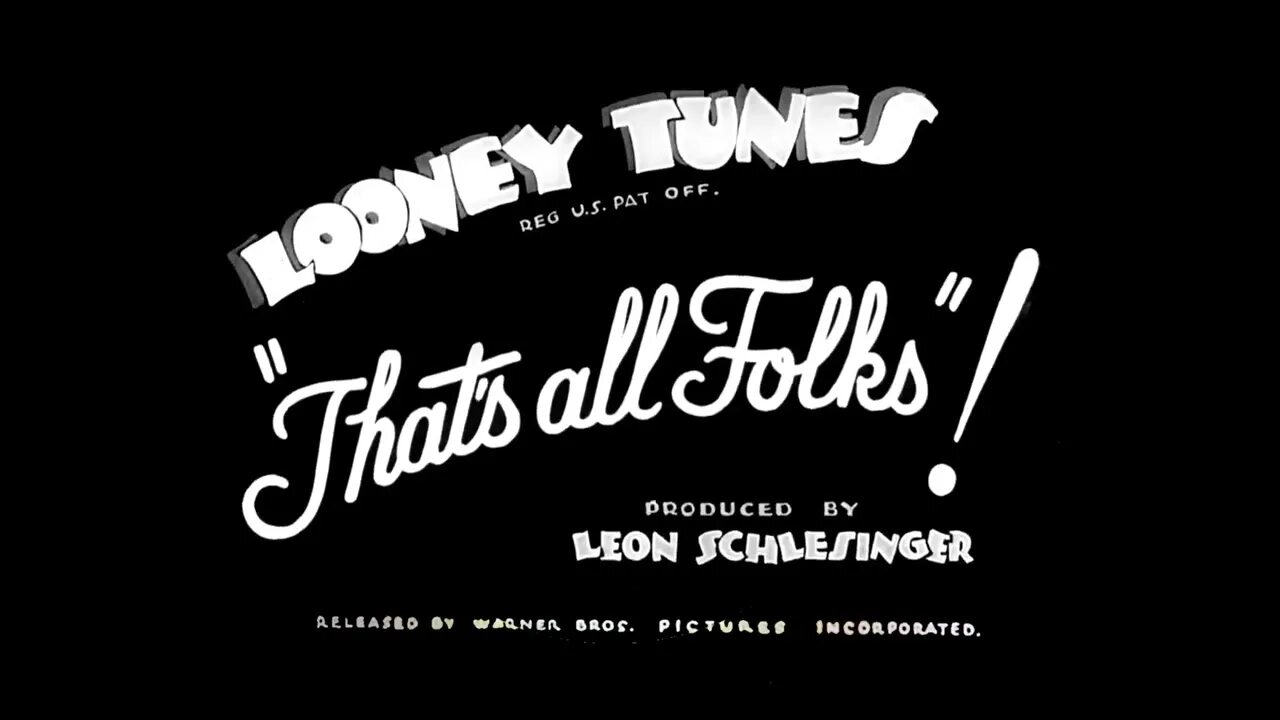 Out script. Looney tunes that&#039;s all folks. looney tunes that&#039;s all folks 1936. the blow out 1936. leon schlesinger productions персонажи.