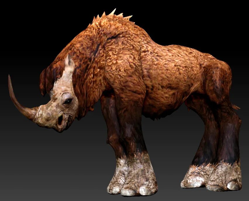 Шерстистый носорог Мумия. Woolly Rhino АРК. Шерстистый носорог арт. Шерстистый мамонт.