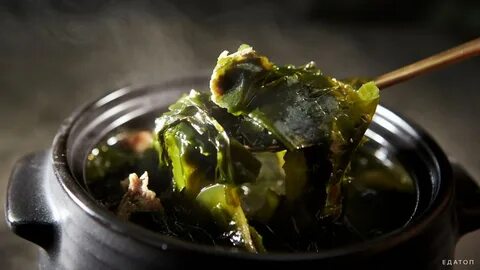 Водоросли японская кухня