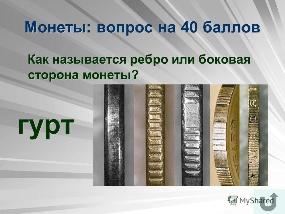 Лицевая и оборотная сторона монеты