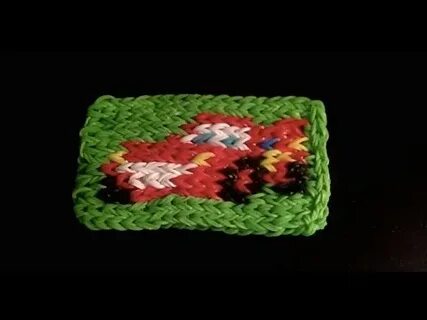 Фреска из резинок на станке