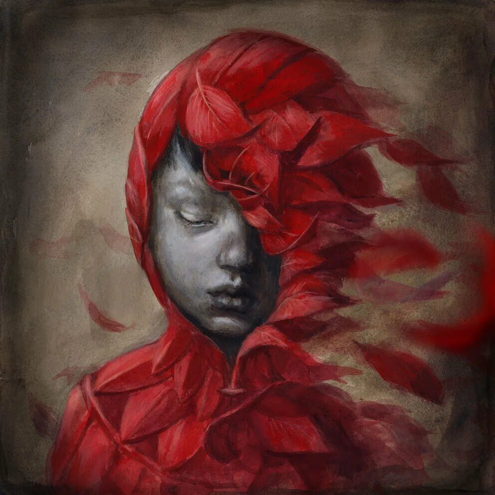 Beatriz Martin Vidal красная шапочка. Red artist