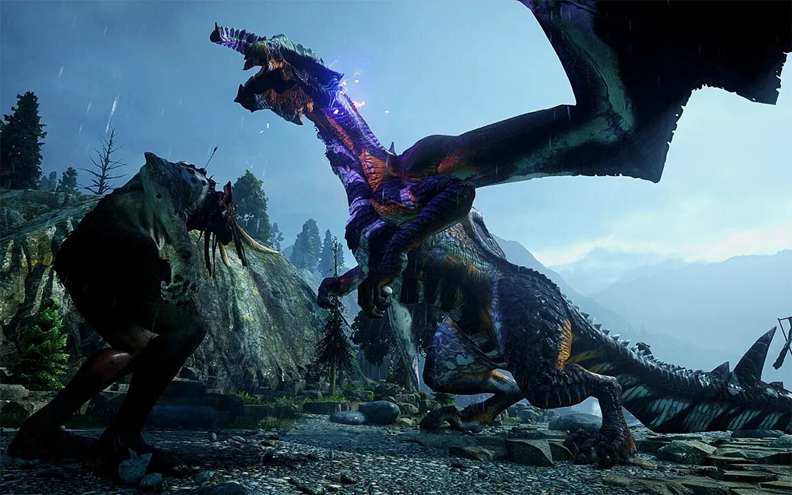 Dragon age: inquisition. Драгон эйдж инквизиция. Dragon age 4: the dread wolf rises. Dragon age: dreadwolf. Гаморданский бурегон dragon age inquisition.