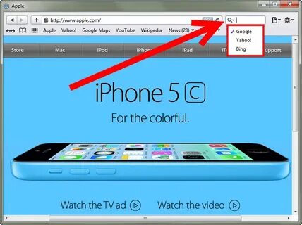 Safari search
