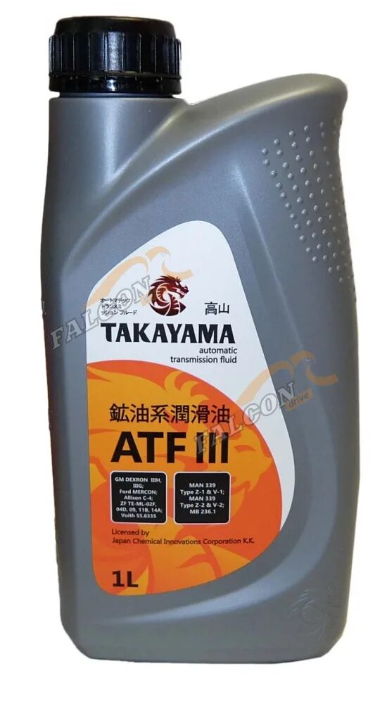 Takayama 5w30 1л пластик. Такаяма ATF 3. Takayama dextron3. Takayama ATF lll пластик 5 л 605519.