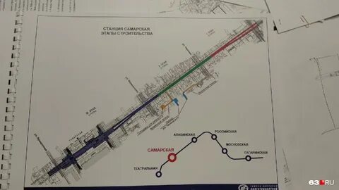 Станция самара на карте