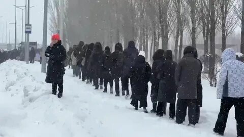 Снег в казахстане