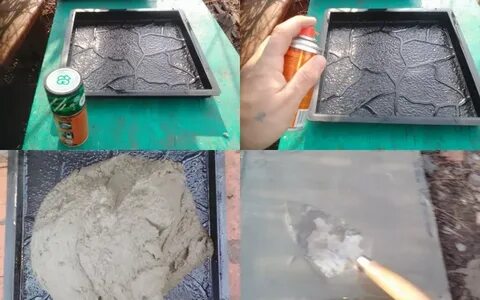 Тротуарная плитка своими руками без вибростола