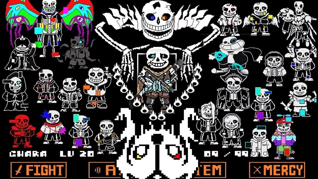 Undertale игры на андроид. Санс ау битва. Андертейл Инк битва. Ink Sans au. Бой с Инк Сансом.