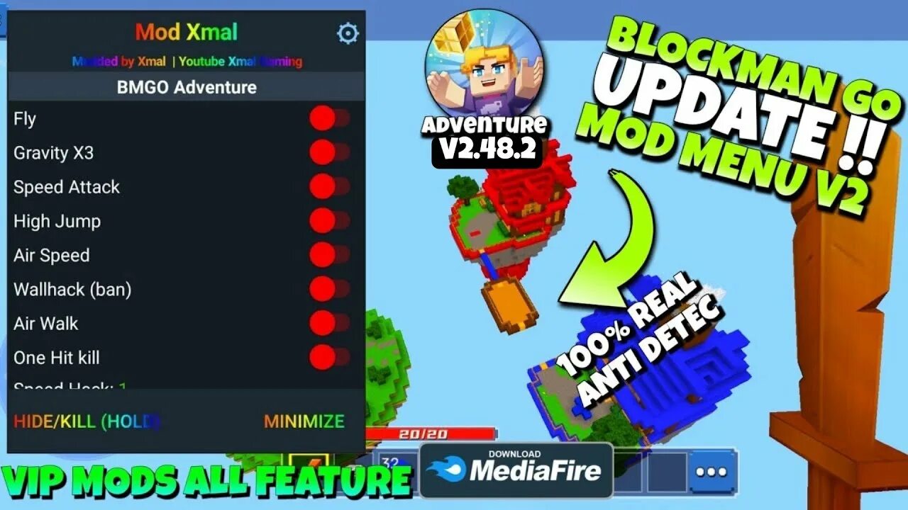 Blockman go mod menu 2. Mod menu. блокмен го кекс. промокоды блокмен го. чемпионат блокмен го 2018.