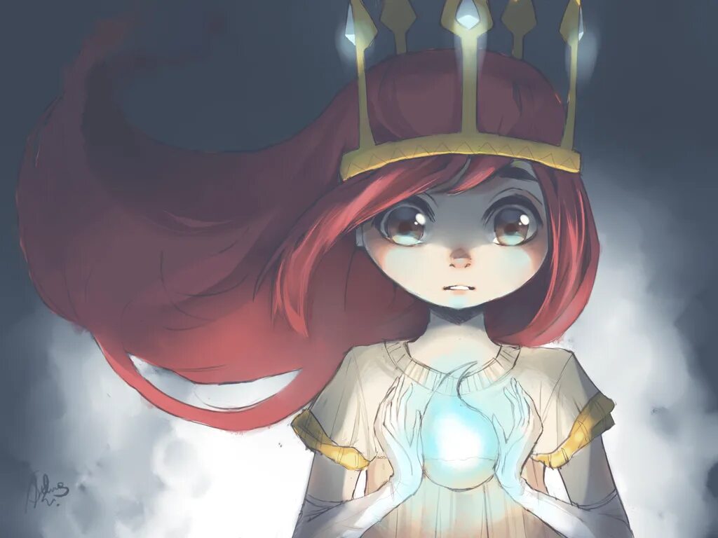 Child of Light Aurora Art.