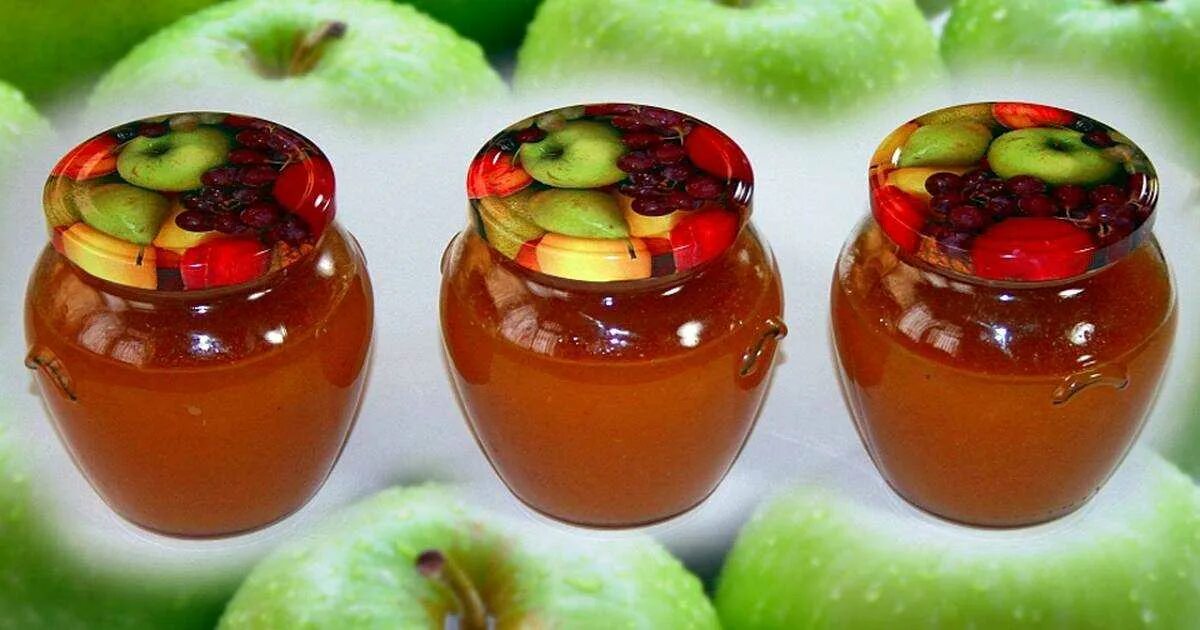 Яблоки на зиму без
