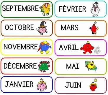 Les mois