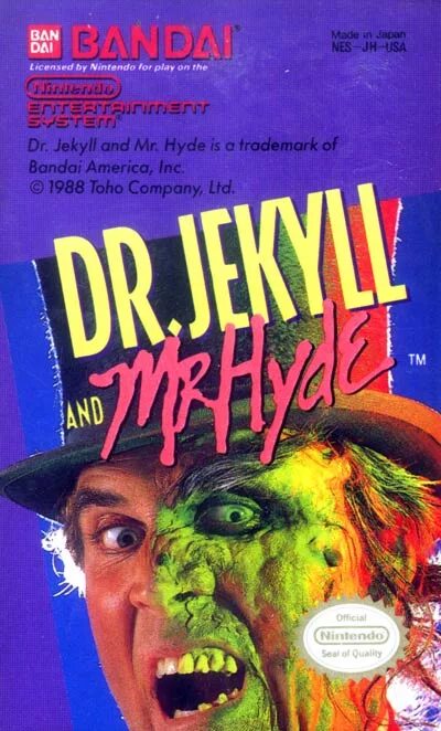 Dr jekyll and mr. Doctor Jekyll and Mister Hyde. Mr Jekyll and Mr Hyde NES. Dr Jekyll and Mr Hyde NES. Картридж доктор Джекил и Мистер Хайд Денди.