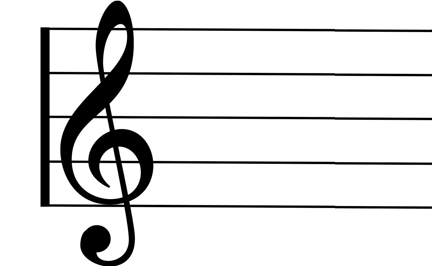Ноты скрипичного ключа