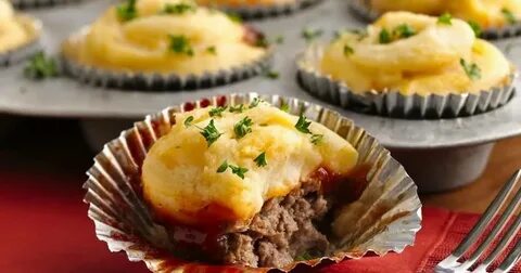 Мясные маффины