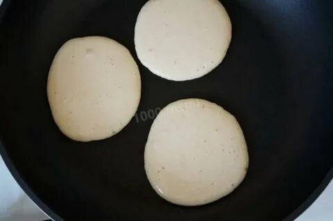 Панкейки без яиц с молоком