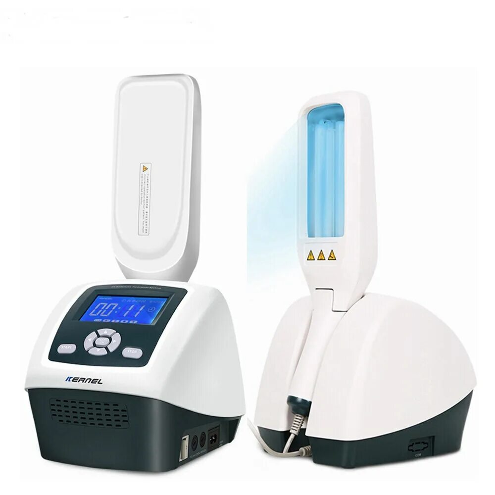 Стационарная лампа. KN-4006bl. УФ лампа Kernel KN-4006bl1. Аппарат для ультрафиолетовой терапии KN-4006bl, Kernel. 311 НМ фототерапия.