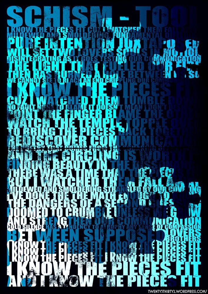 Tool Band Art. Tool - Schism Drum Tab.