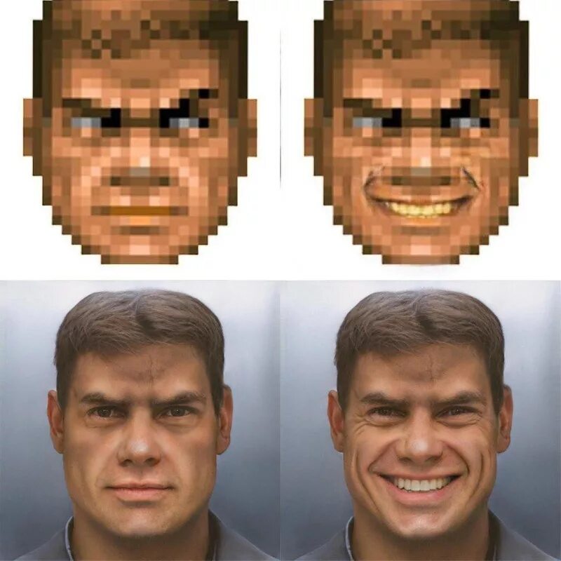 Doomguy нейросеть.