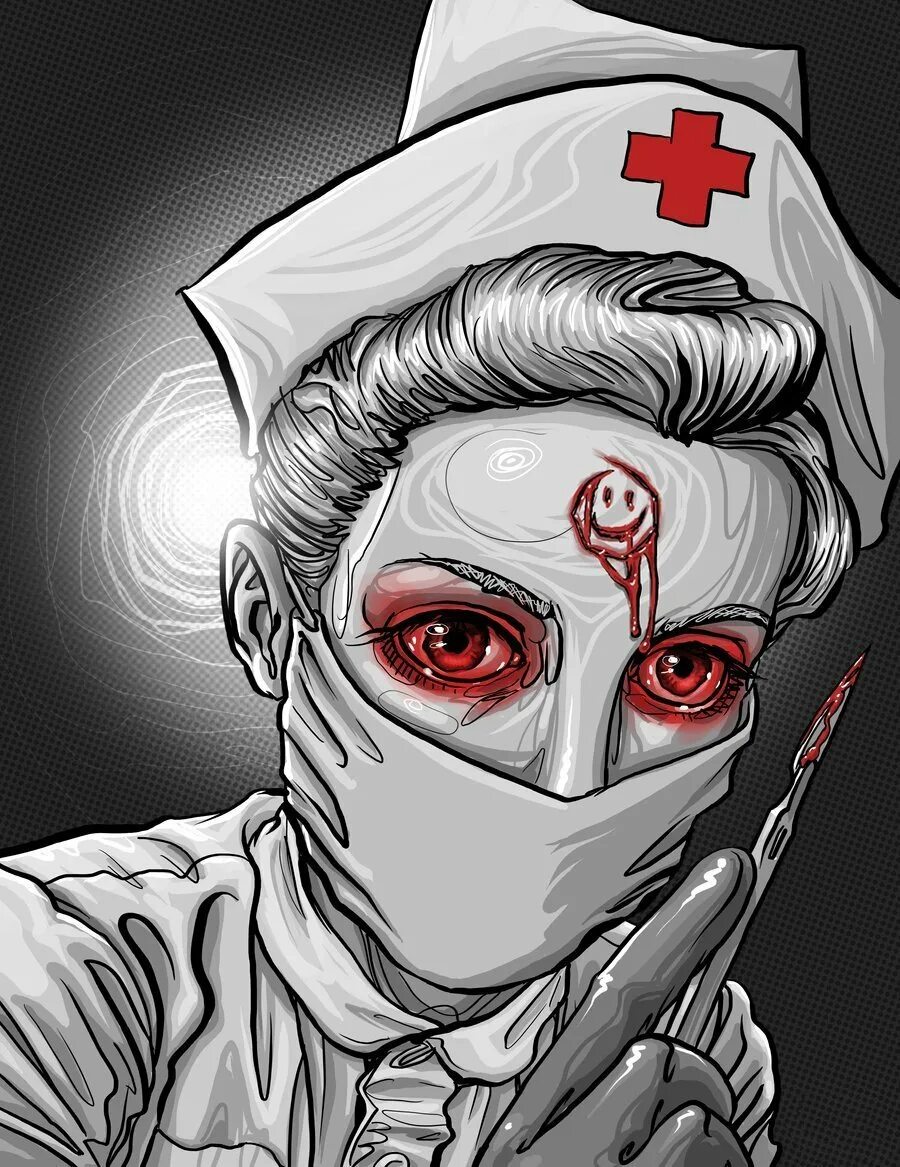 Сумасшедшие медсестры. Медицина арты.