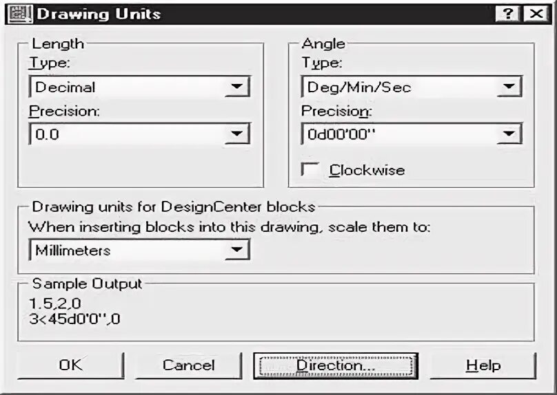 Draw unit. Draw unit