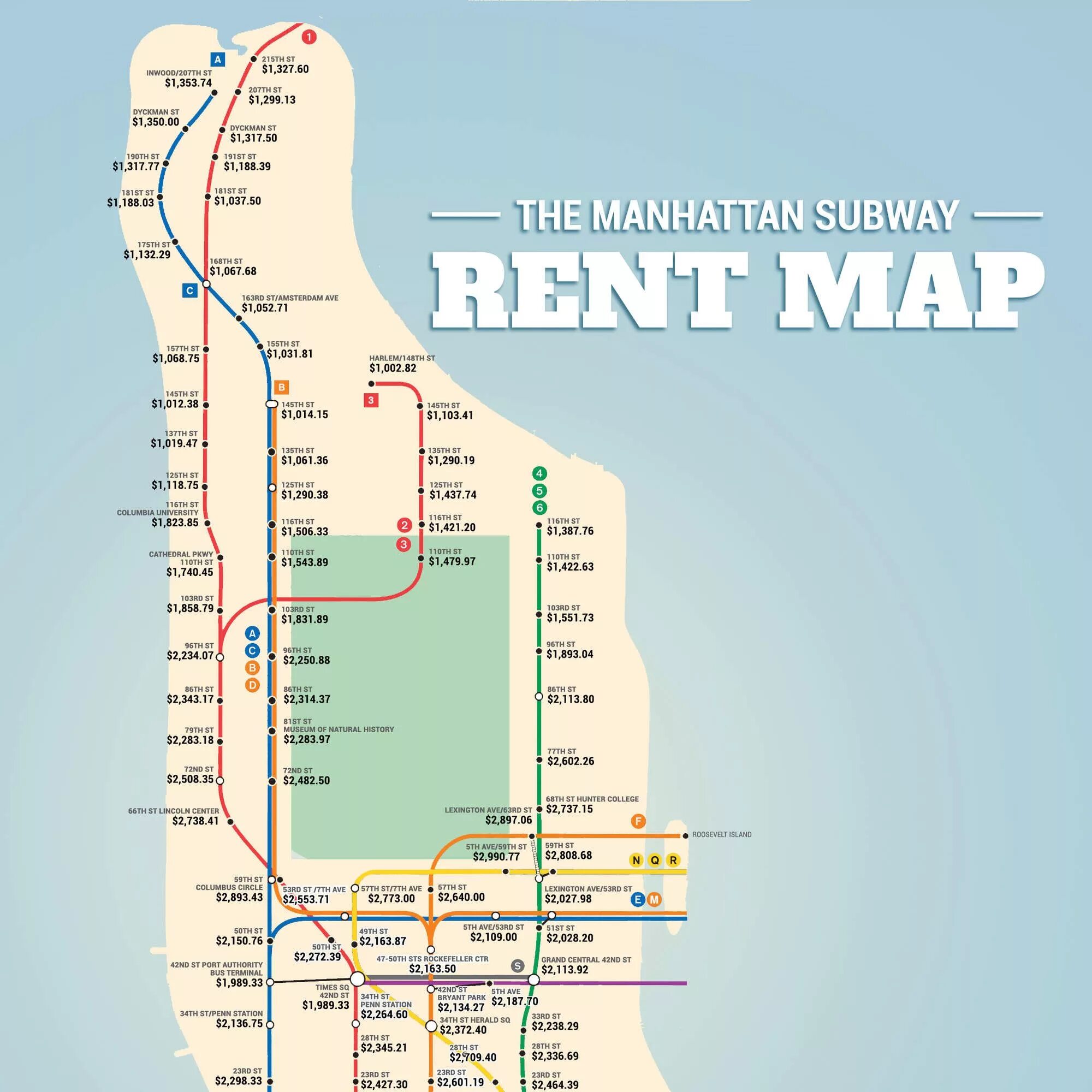 Карта метро Манхеттена. Manhattan Subway. Manhattan Subway Map. NYC Subway Map. Карта rent