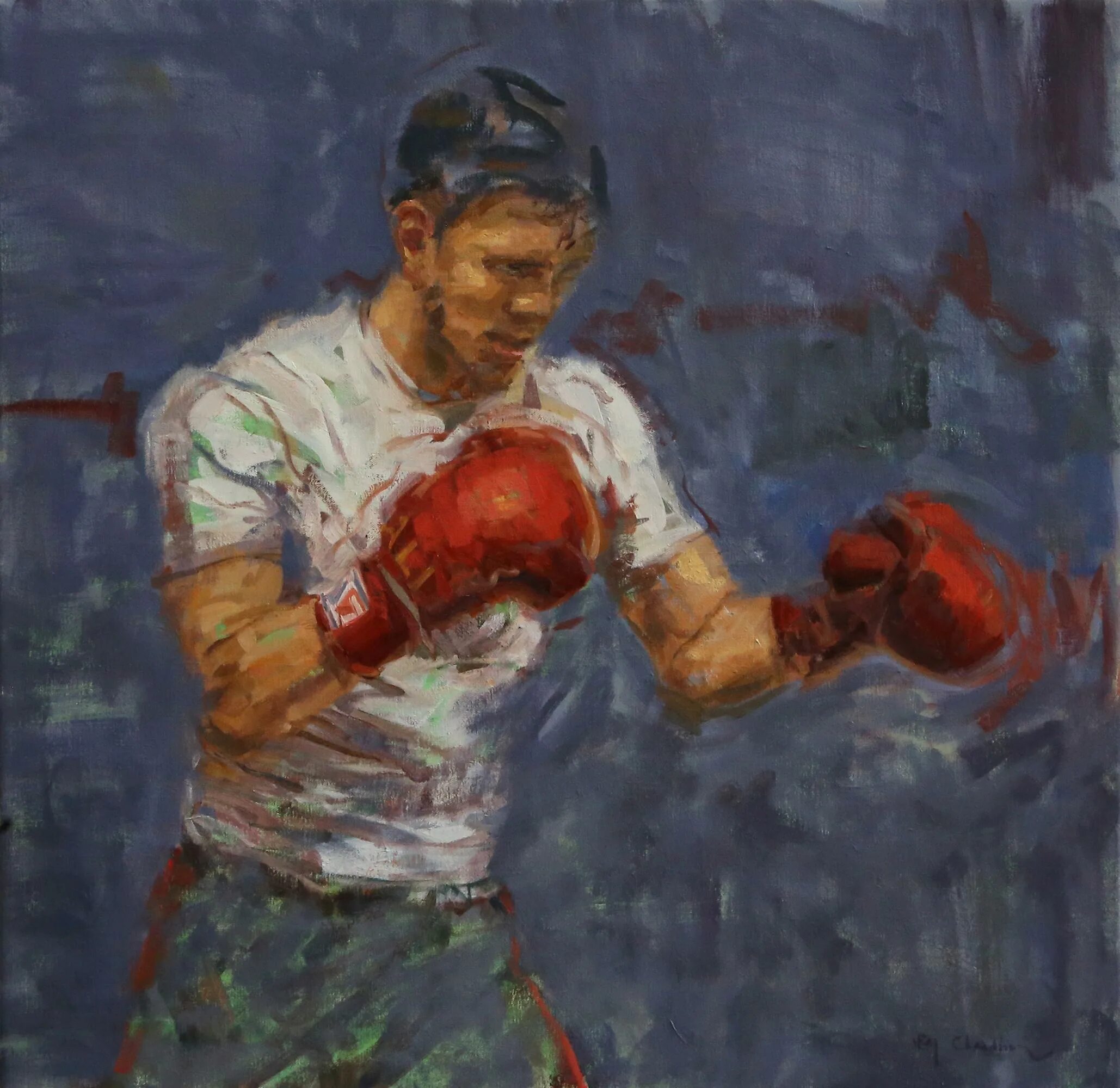 Painting box. Бокс в живописи. Бокс для красок. Перспективный бокс картина. Boxing Painter American.