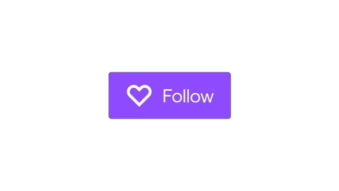 Follow для Твича. Подписка twitch. Подписка для Твича. Кнопка отслеживать Твич. Follow buttons