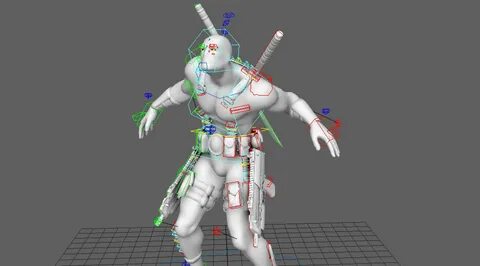3d model rigging