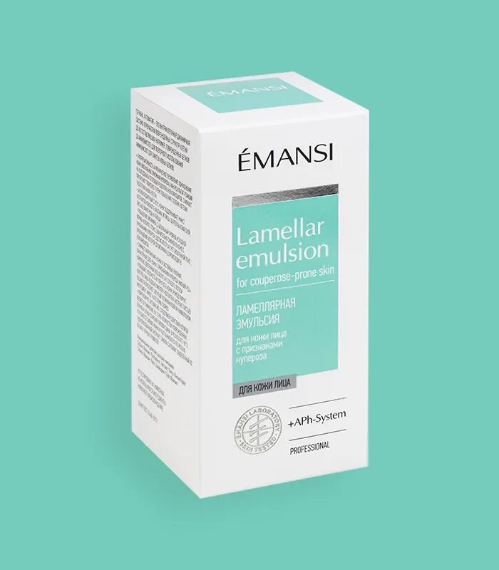 Мл эмульсии для лица. Emansi Lamellar Emulsion. Emansi «эмульсия ламеллярная для лица с признаками купероза» -ю. Крем на ламеллярной эмульсии. Крем для лица Emansi.
