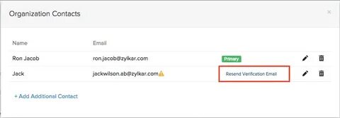Resending emails
