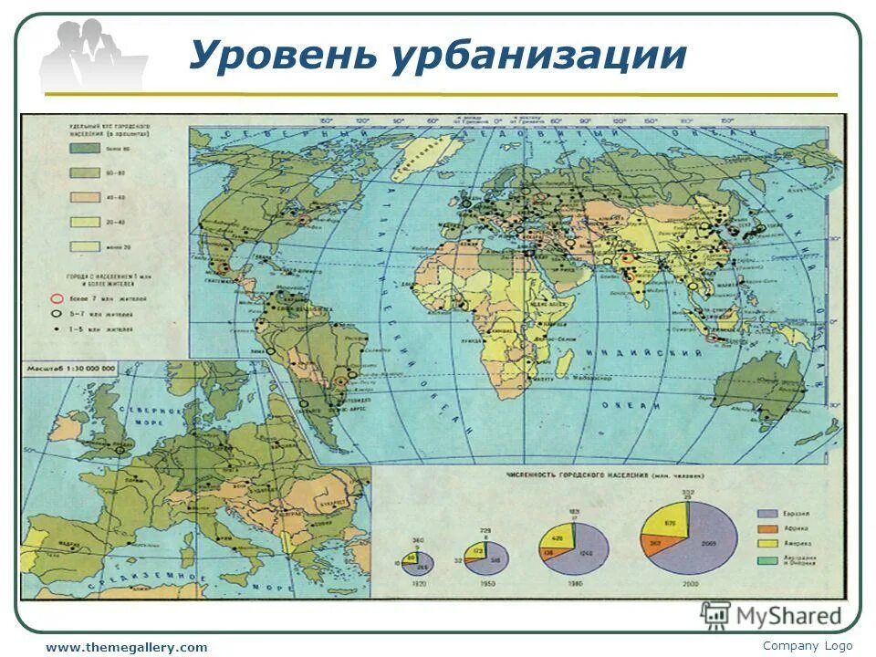 Регионы с низким уровнем урбанизации