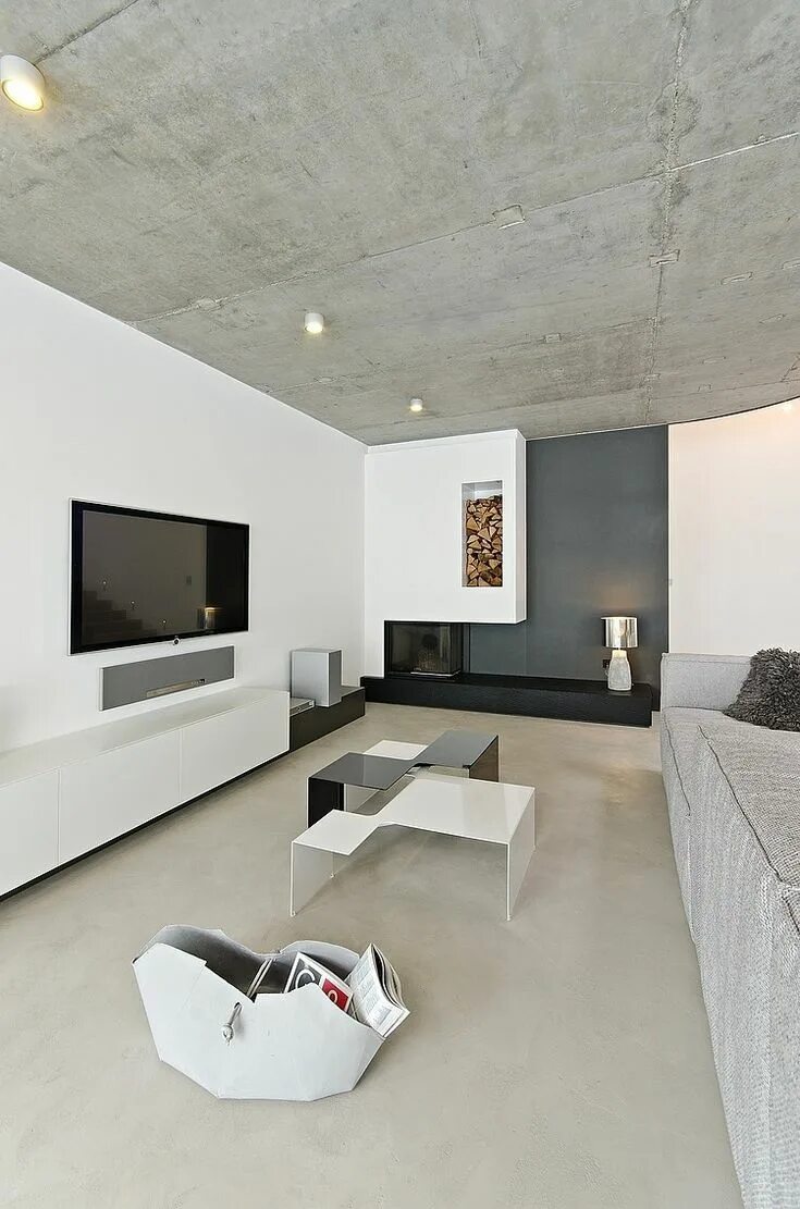 Gallery of Minimalistic Industrial Loft / IDwhite - 10 Industrial loft, Loft apa
